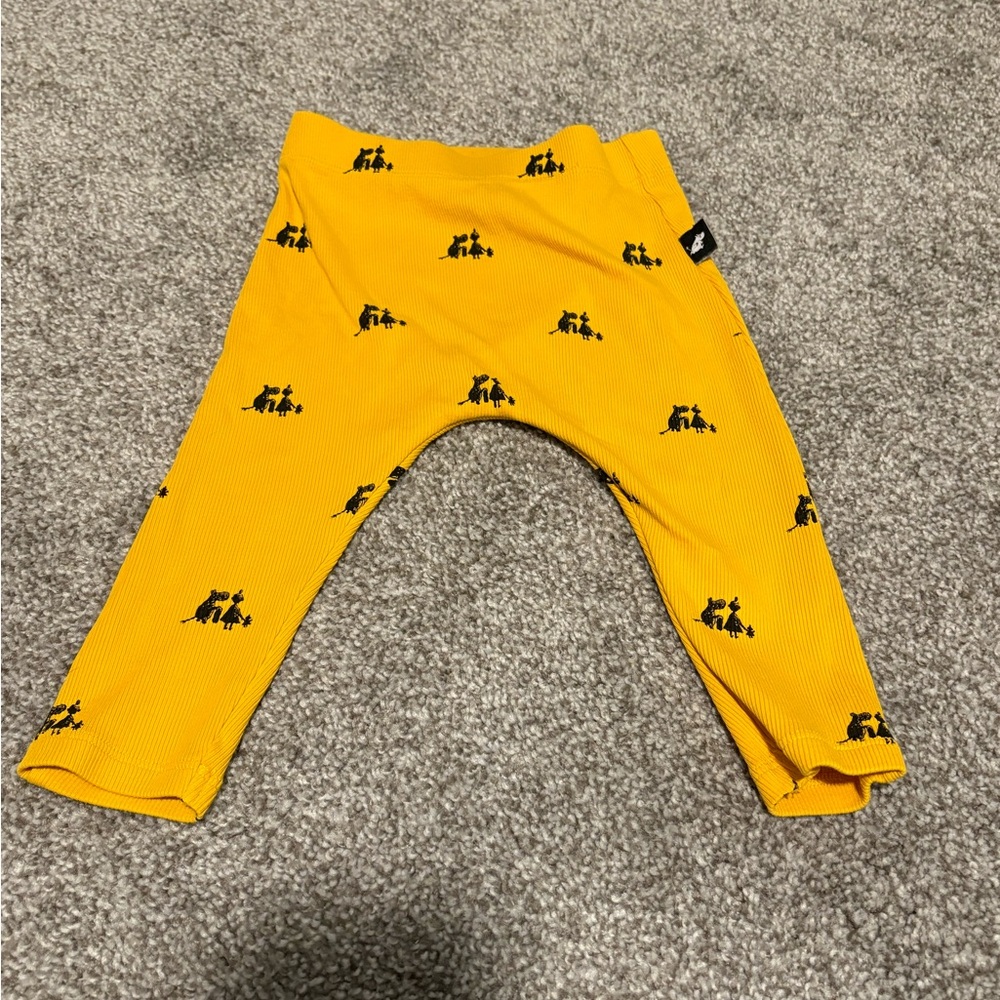 Reima x Moomin cotton yellow pants 3-6 months